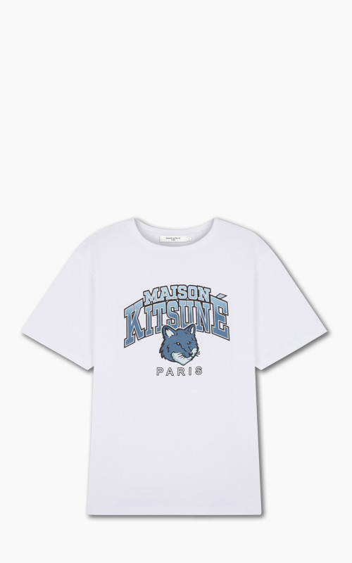 Maison Kitsuné Campus Fox Relaxed T-Shirt White
