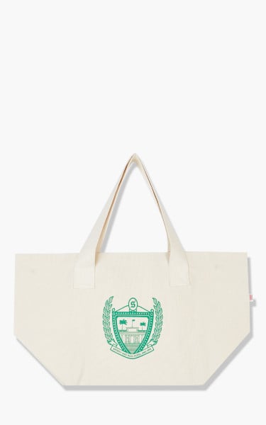 Sporty &amp; Rich Beverly Hills Tote Natural/Green AC454NT1