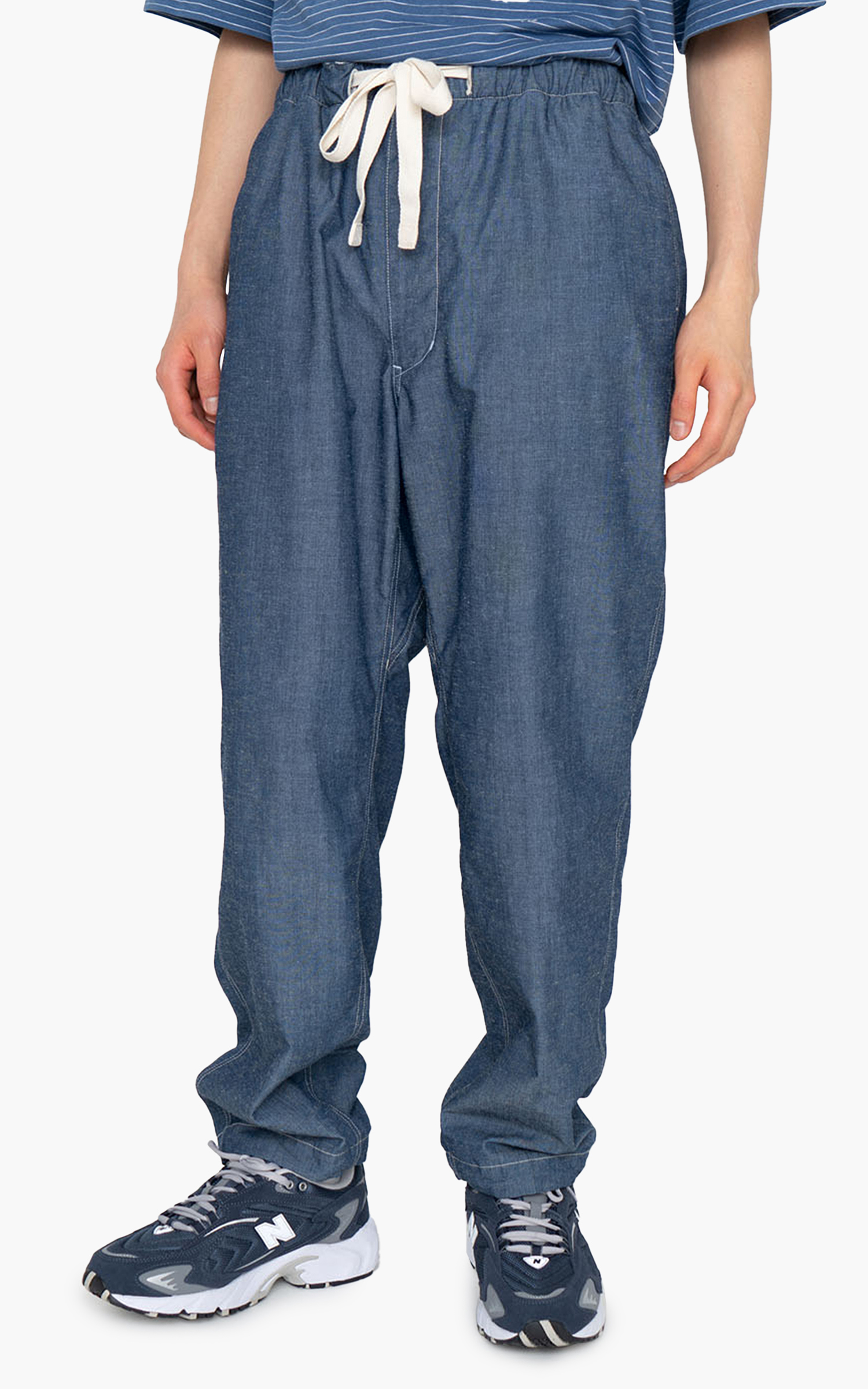 Nanamica Chambray Easy Pants Indigo | Cultizm