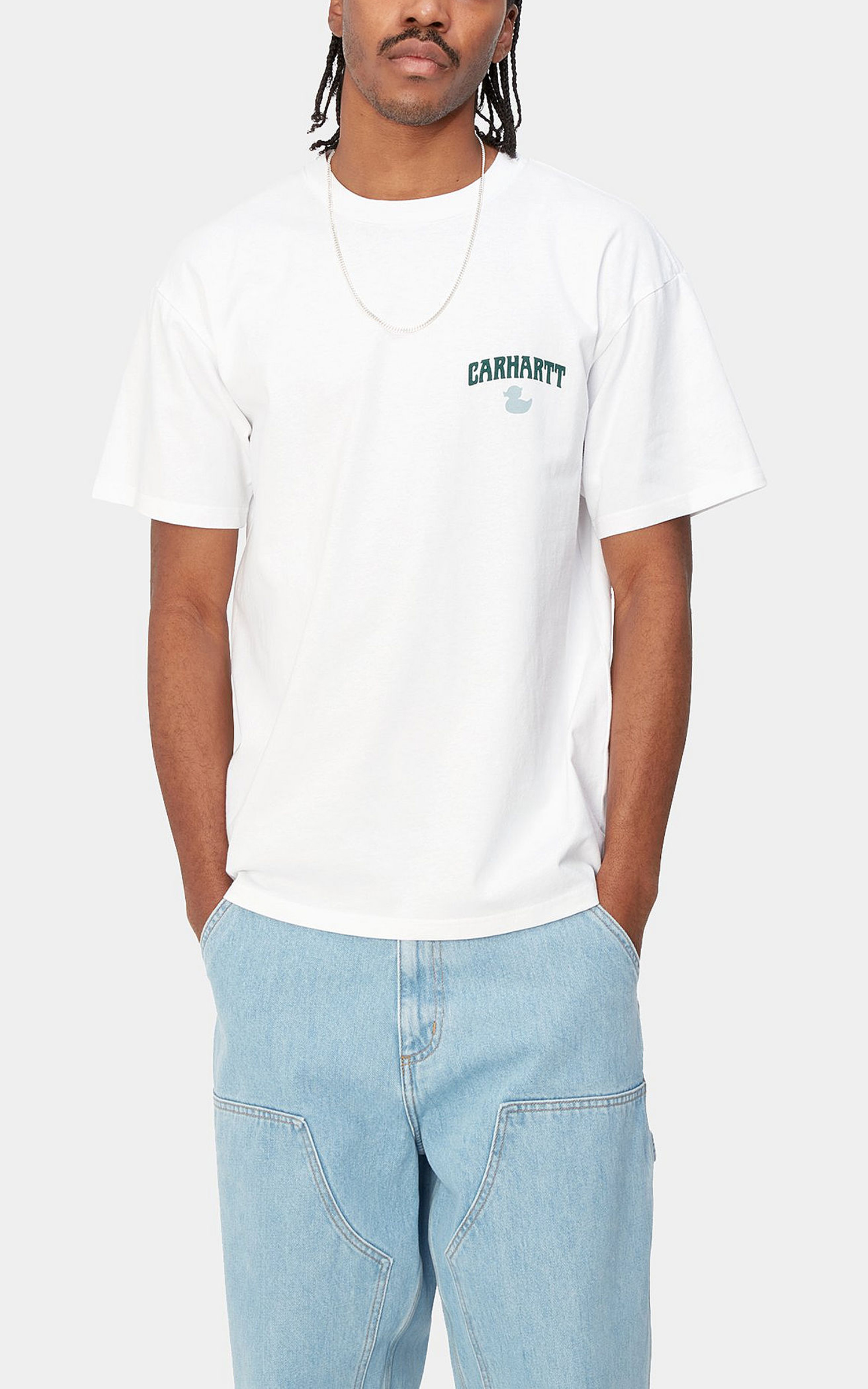 Carhartt WIP S/S Duckin' T-Shirt White | Cultizm