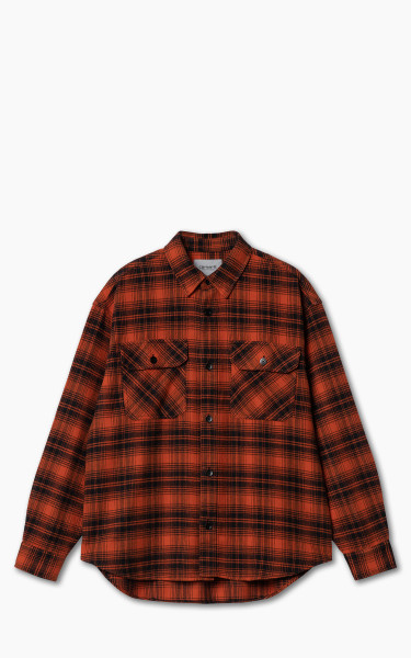 Carhartt WIP L/S Krenz Shirt Krenz Check/Brick