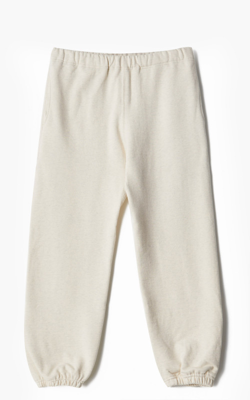 Snow Peak Recycled Cotton Sweat Pants Melange Oatmeal PA-22SU403OM