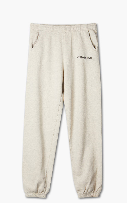 Sporty & Rich Disco Sweatpants Heather Oatmeal