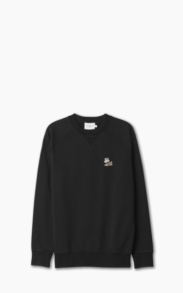 Maison Kitsuné Dressed Fox Patch Classic Sweatshirt Black