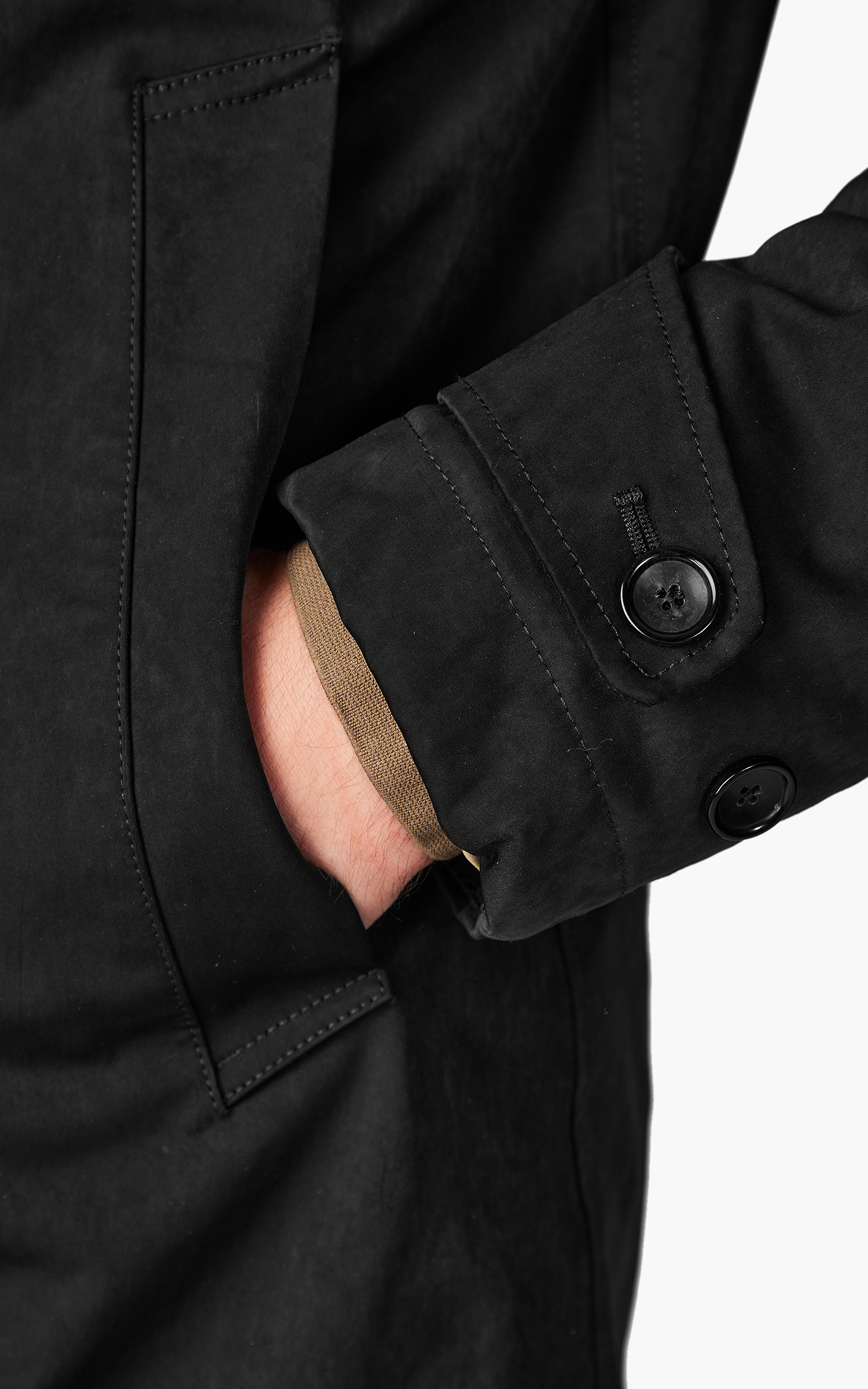 Ten C Core Down Parka Black | Cultizm
