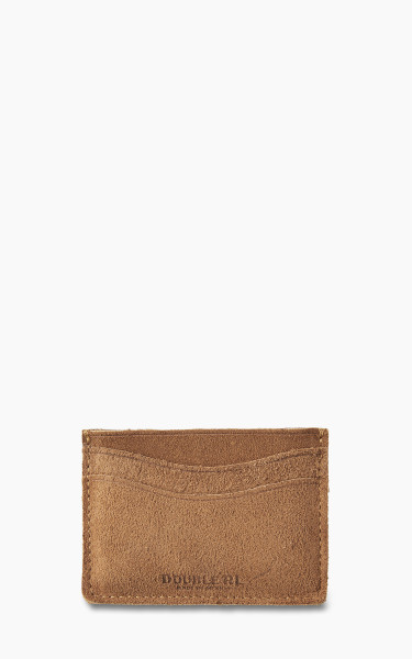RRL Suede Card Holder Light Java