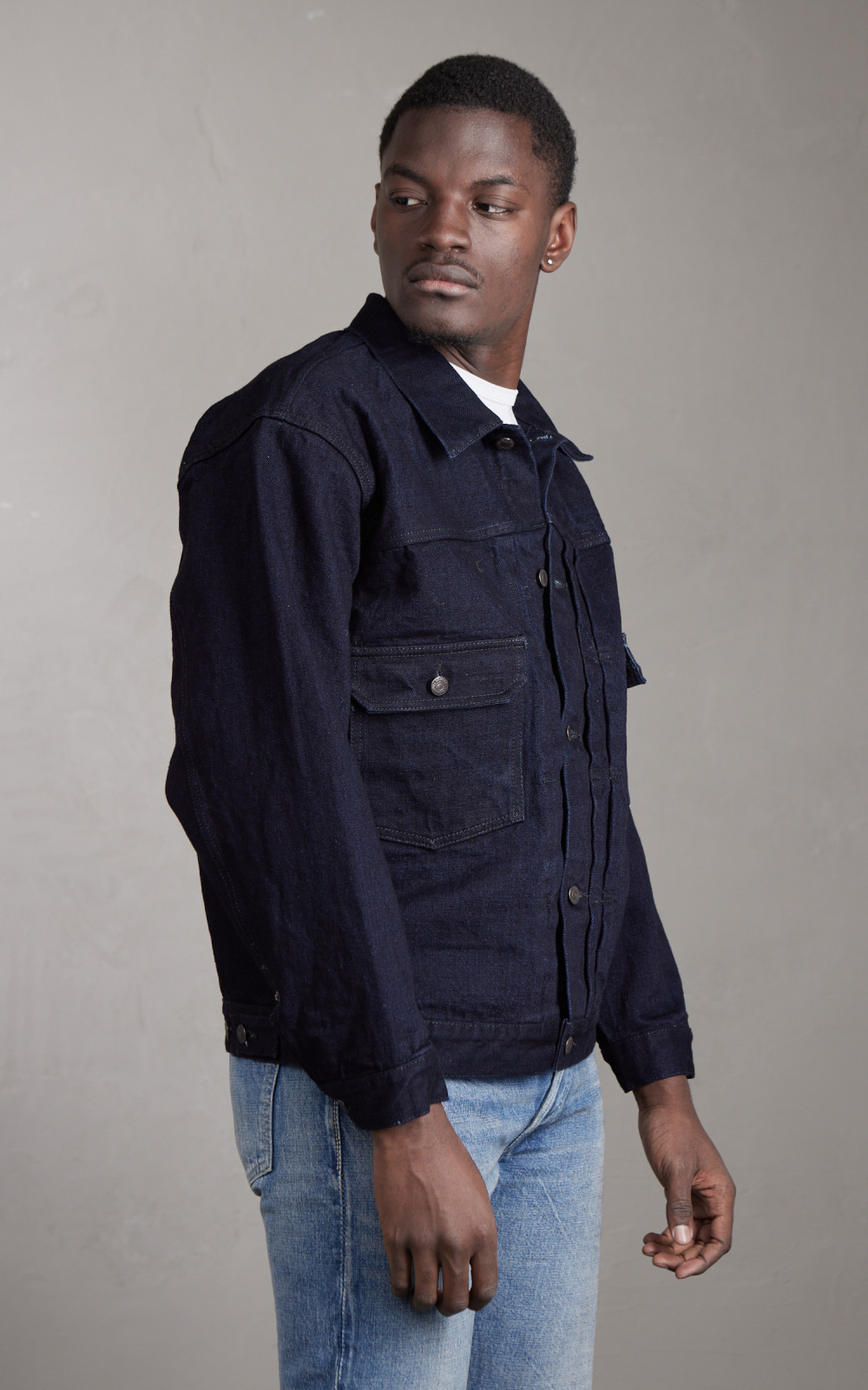 Fullcount 2102SRB Type 2 Selvedge Denim Jacket Super Rough
