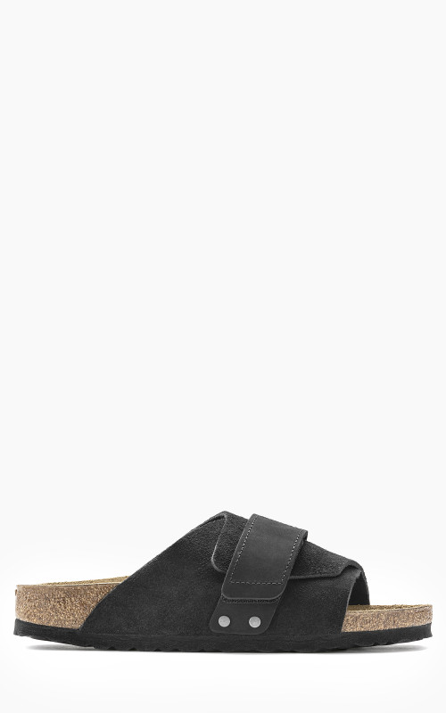 Birkenstock Kyoto Suede Leather Black