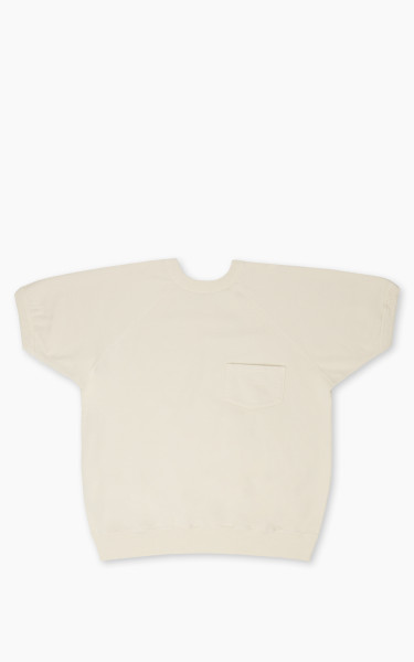 Warehouse &amp; Co. Lot 4105 Short Sleeve Pocket Sweatshirt Cream