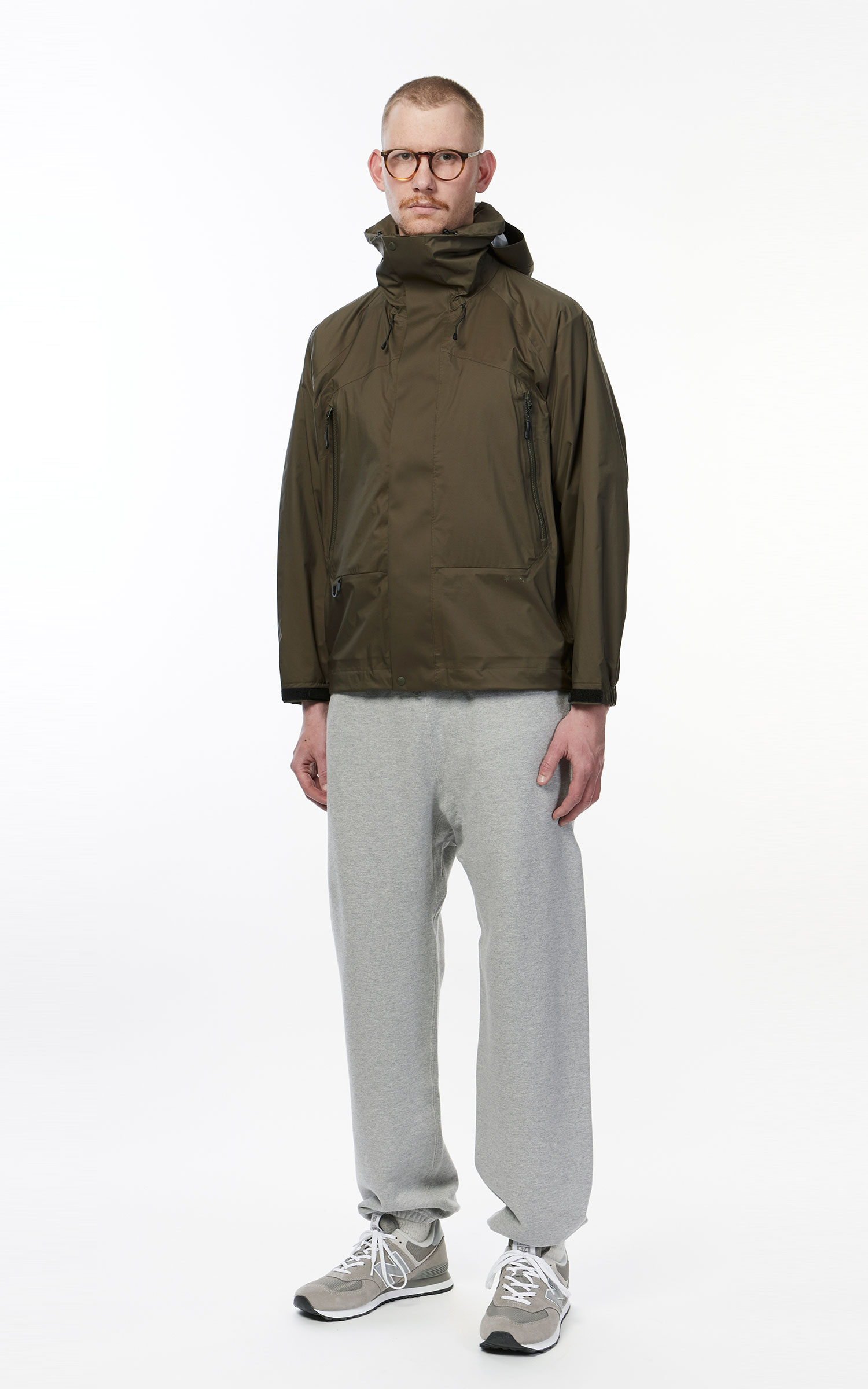 Snow Peak 2.5L Rain Jacket Olive | Cultizm