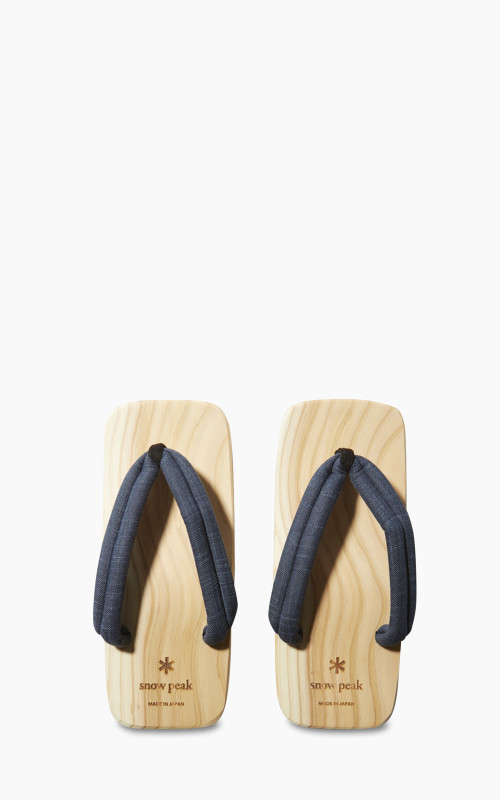 Snow Peak HITA GETA Sandals Navy