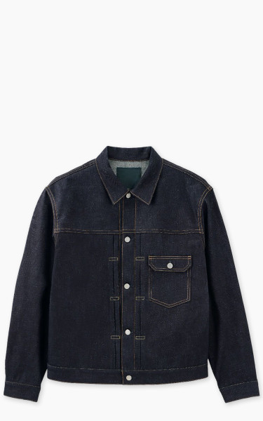 Momotaro Jeans MMGJ0001 Standard Type 1 Denim Jacket Indigo 14.7oz