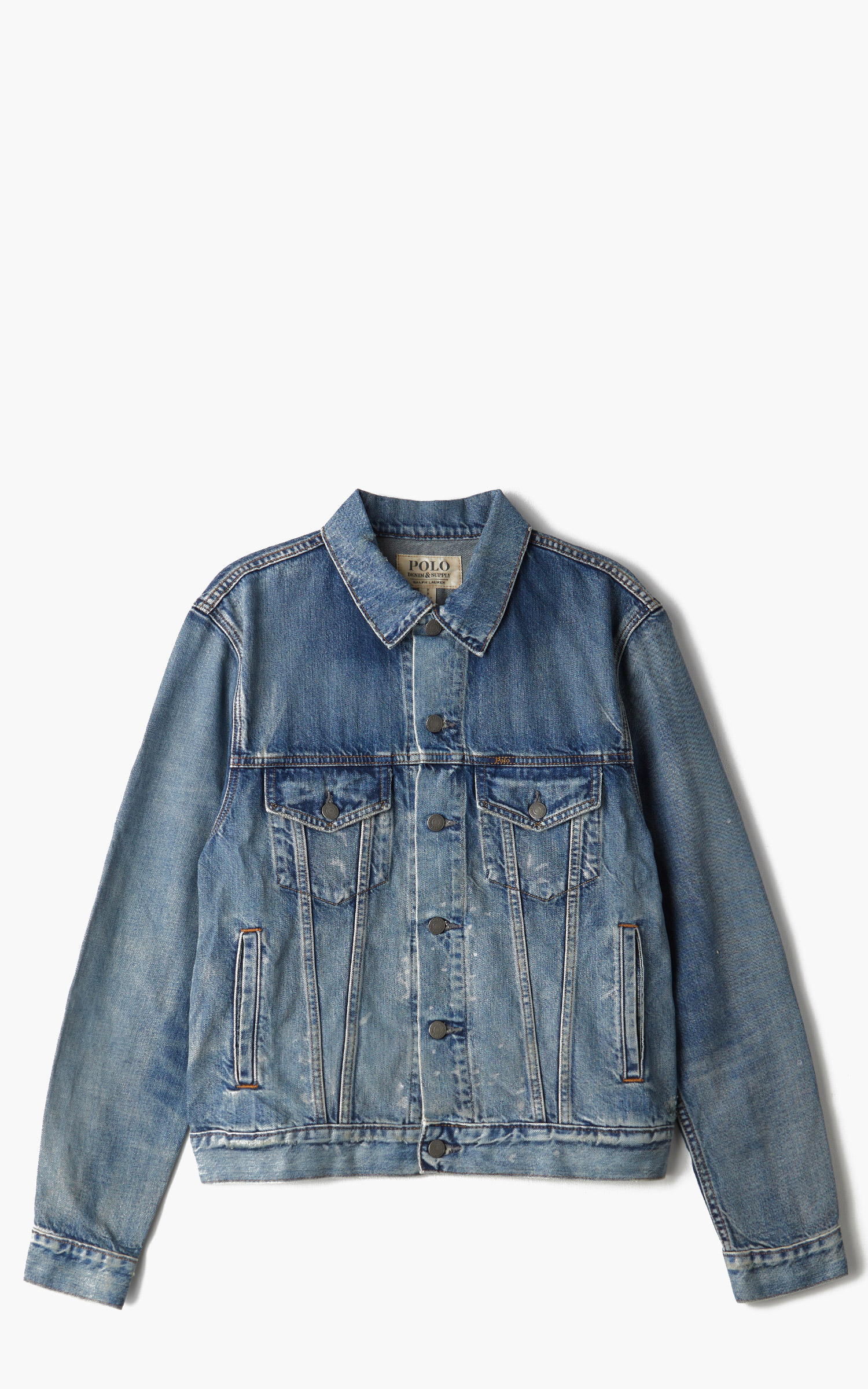 Polo Ralph Lauren Icon Trucker Denim Jacket Decker | Cultizm