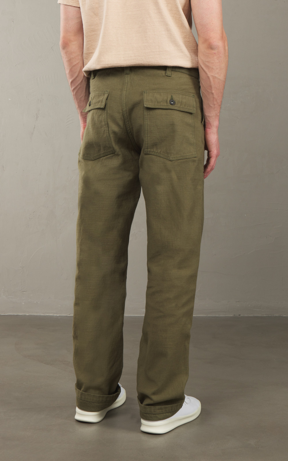 パンツ yoke 24ss spray printed baker pant YOKE | SPRAY PRINTED BAKER PANTS(KHAKI) | スプレープリント