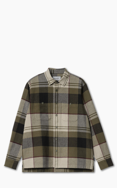 Carhartt WIP L/S Dellinger Shirt Dellinger Check/Highland