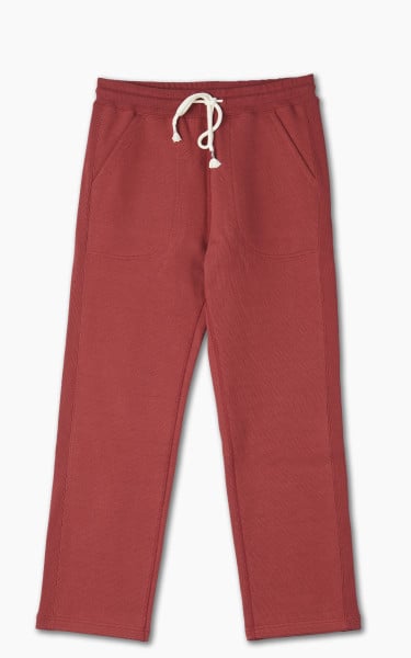 Wonder Looper Sweatpant 701gsm Double Heavyweight French Terry Red