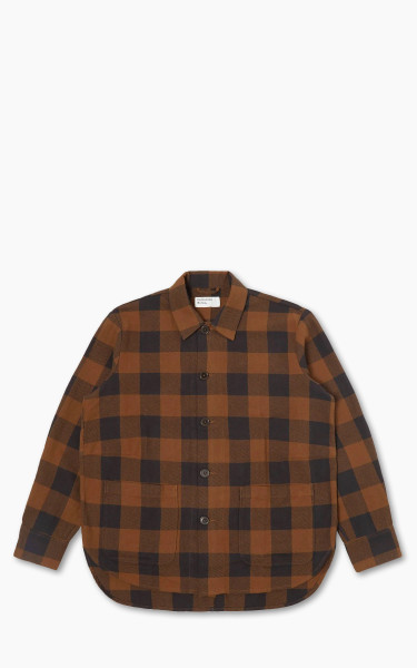 Universal Works Travail Shirt Brown