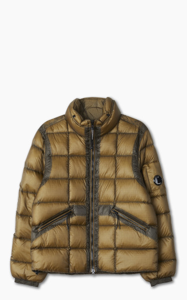 C.P. Company D.D. Shell Concealable Hood Down Jacket Butternut
