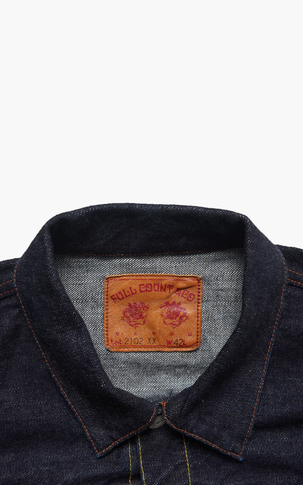 Fullcount 2102XXW Type 2 Selvedge Denim Jacket Heavy Ounce
