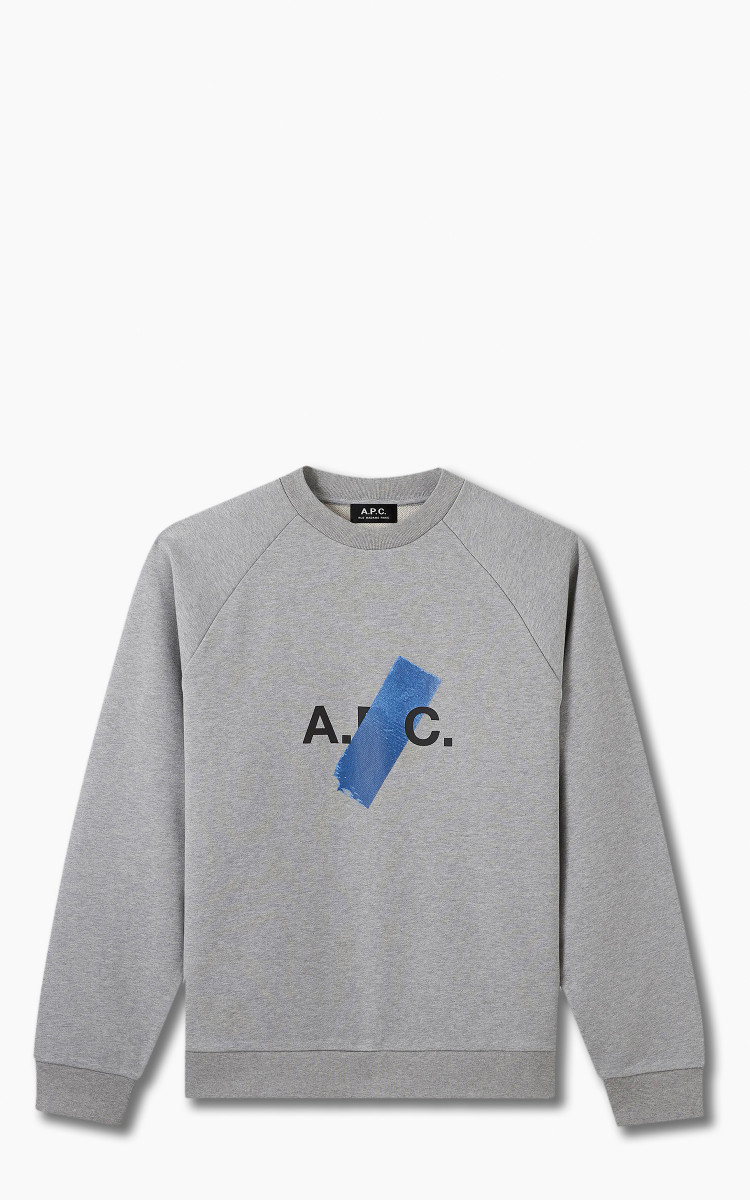 スウェット・トレーナー A.P.C. Melange Grey Cotton Sweatshirt Boxy Rue Madame sweatshirt | Organic fleece | A.P.C. Ready