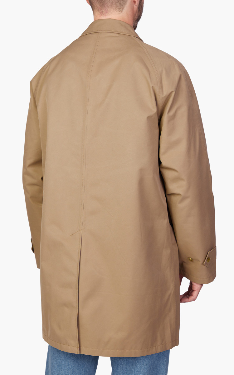 Nanamica 2L GORE-TEX Soutien Collar Coat Beige | Cultizm