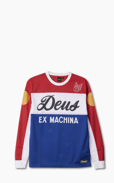 Deus Ex Machina Saber Moto Jersey Tri Colour