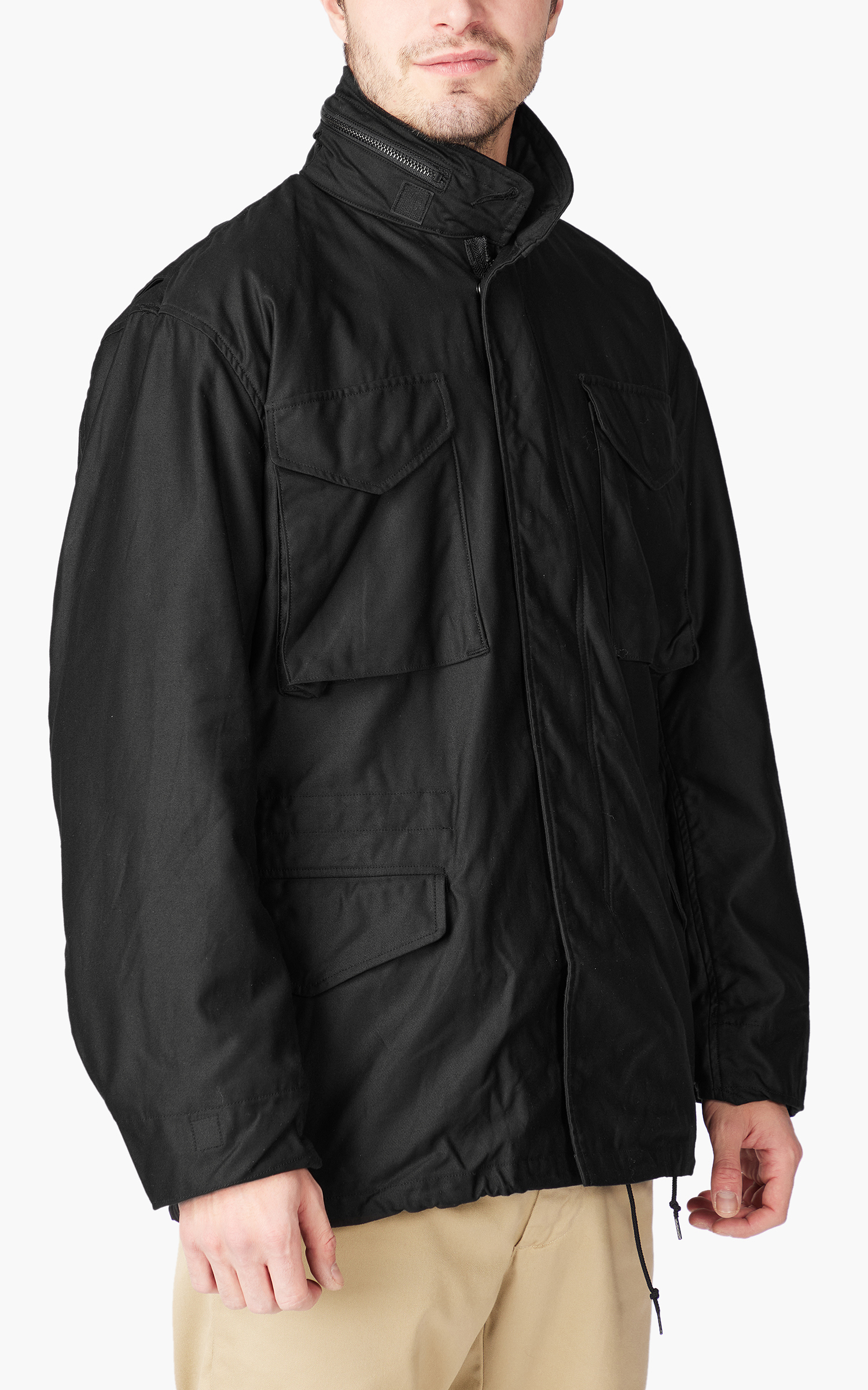 OrSlow US Army M-65 Field Jacket Black | Cultizm