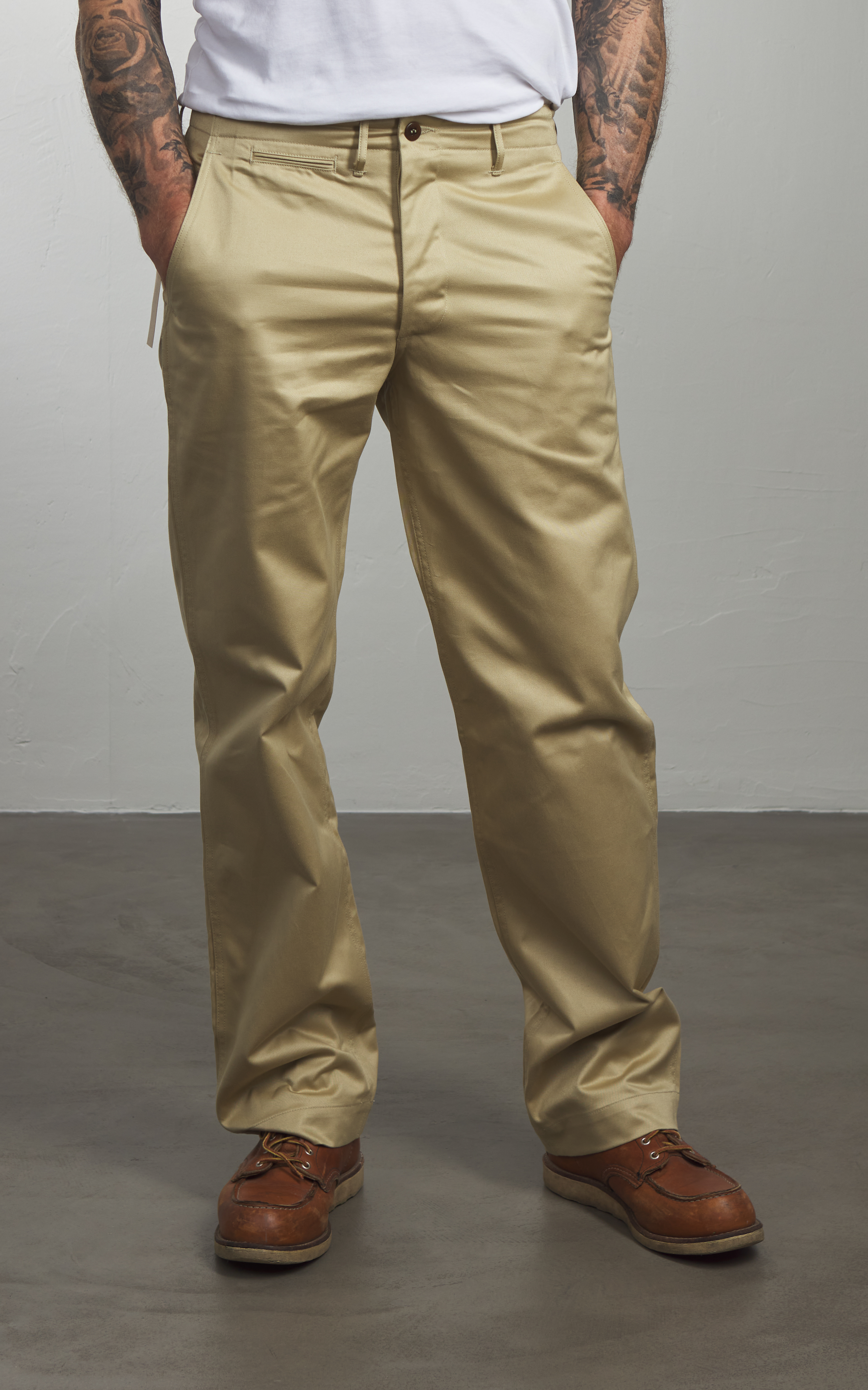 Warehouse & Co. Lot 1082 West Point Basic Chino Beige | Cultizm