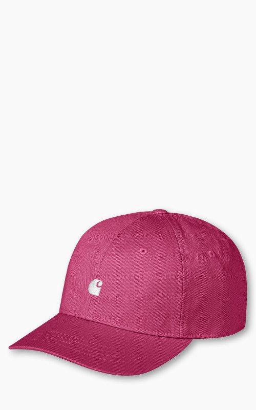 Carhartt WIP Madison Logo Cap Magenta/White