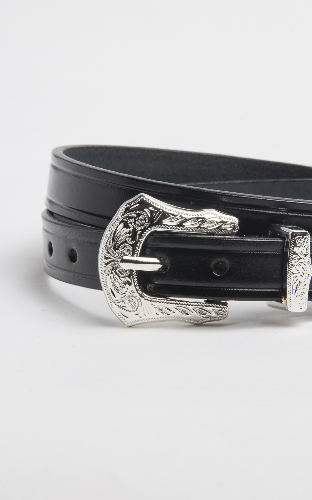 36インチ TORY leather western belt 黒 Tory Leather x Frans Boone Western Bridle Leather Belt 1