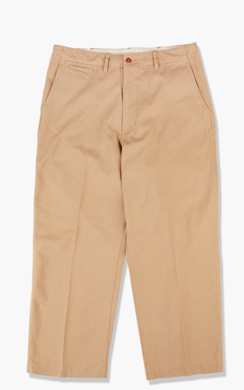 Beams Plus Mil Trousers Twill Khaki 3823-0120-791-24-Khaki