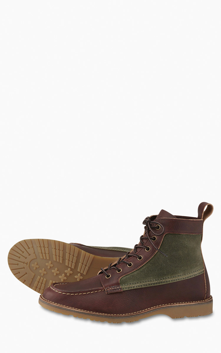 red wing weekender canvas moc 3335