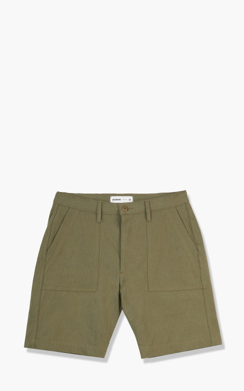 3sixteen Fatigue Shorts HBT Washed Olive