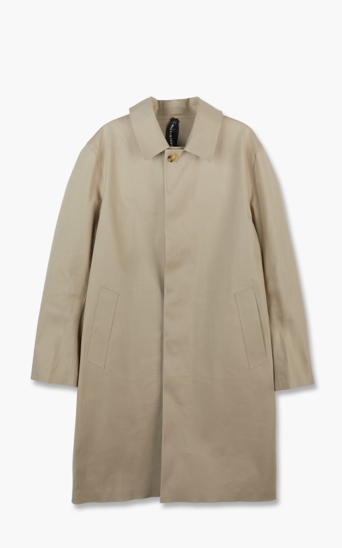 Mackintosh Oxford Coat Bonded Cotton Fawn RO5682-FAWN