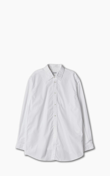 Hed Mayner Open Back Shirt White