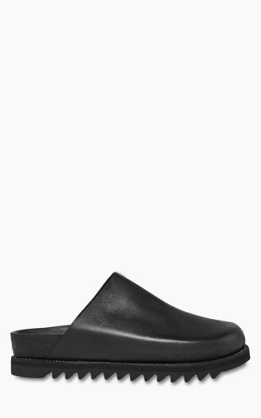 Guidi BRK05 Leather Clog Sandal Black