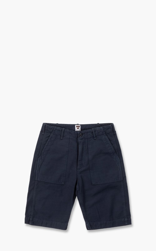 Tellason Fatigue Shorts Sateen Navy