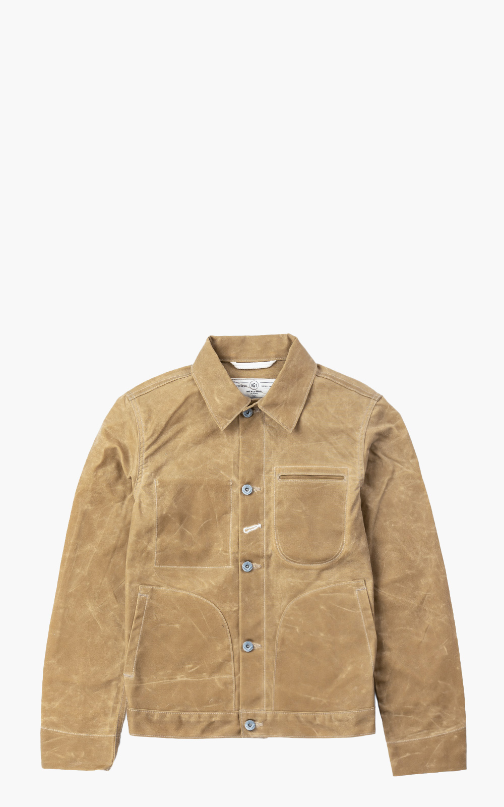 Waxed Canvas Utility Jacket Brown – Foreign Rider Co.