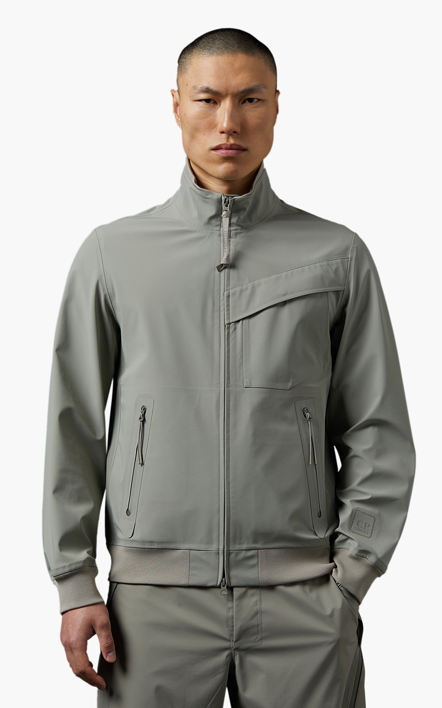 Cp company silver jacket sale