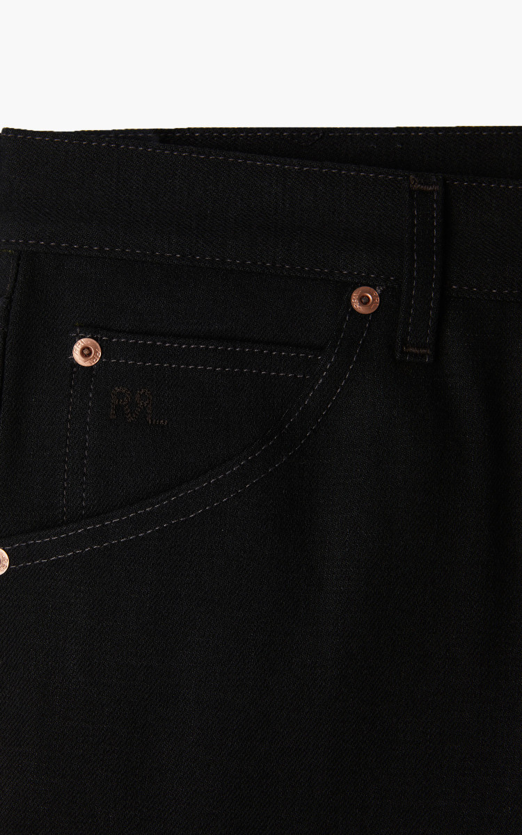 RRL High Slim Jeans Black Selvedge | Cultizm RRL High Slim Jeans Black Selvedge | Cultizm