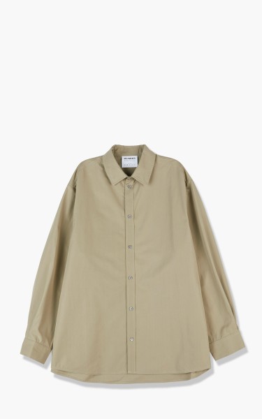 Hed Mayner Oversized Buttoned Shirt Light Olive AW21_S50_LGHT/OLV