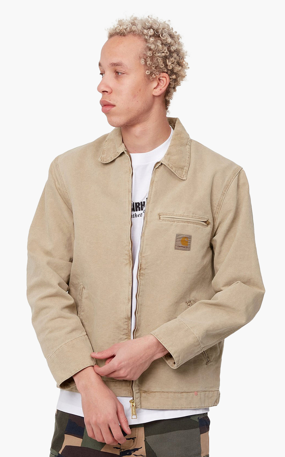 Carhartt WIP Detroit Jacket Dusty H Brown/Dusty H Brown