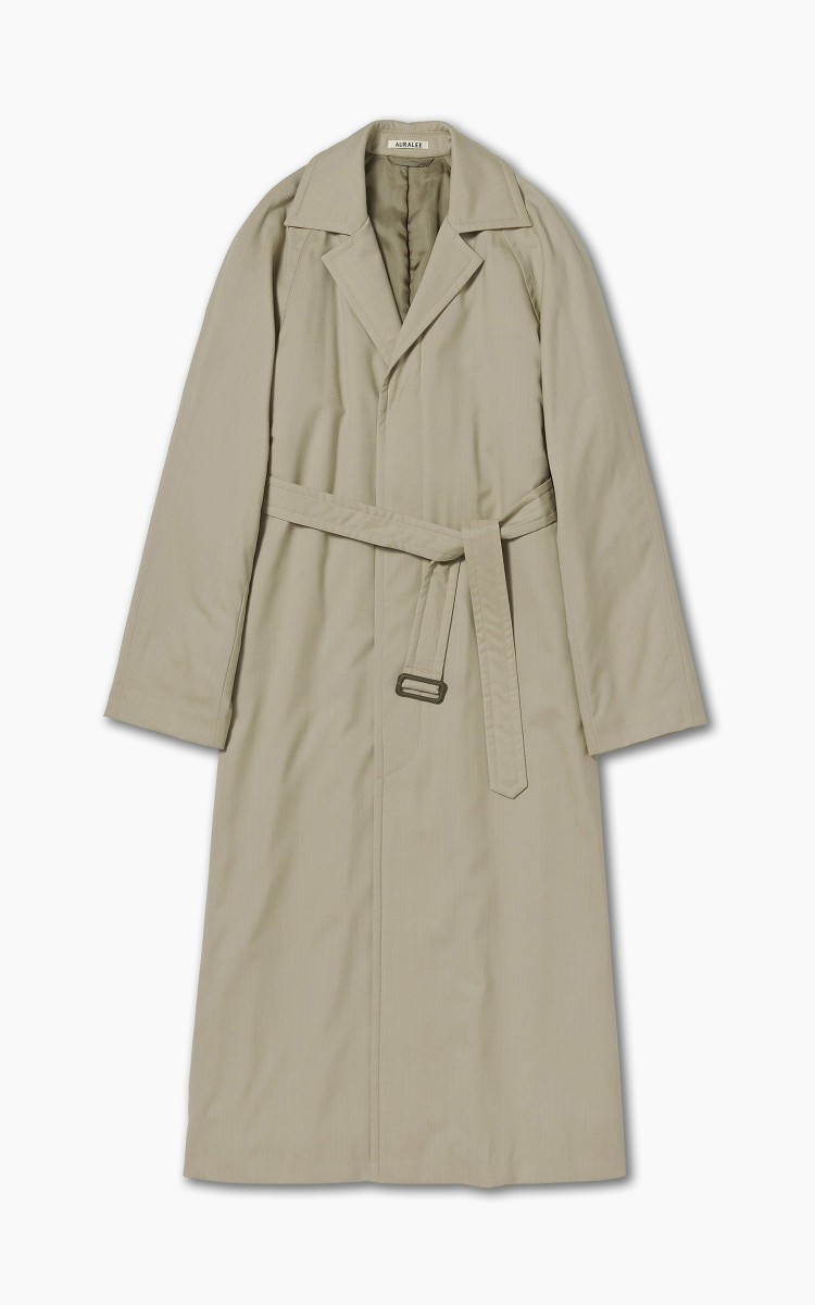 AURALEE|COATS (SUPER FINE TROPICAL WOOL CHESTERFIELD PA Auralee W Super Fine Tropical Wool Chesterfield Padded Coat