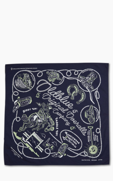 Oldblue Co. Bandana The Ranchin&#039; Wear Blue