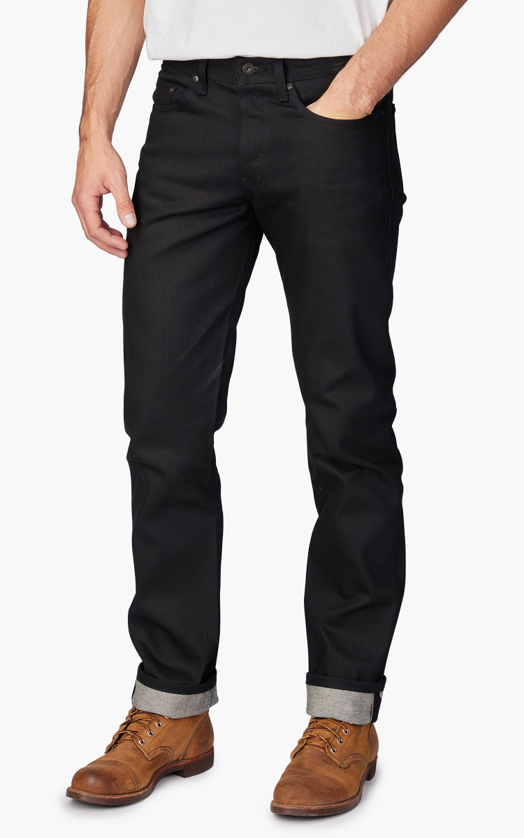 Naked & Famous Denim Easy Guy Sumi Ink Coated Selvedge 13oz Naked & Famous Denim Easy Guy Sumi Ink Coated Selvedge 13oz