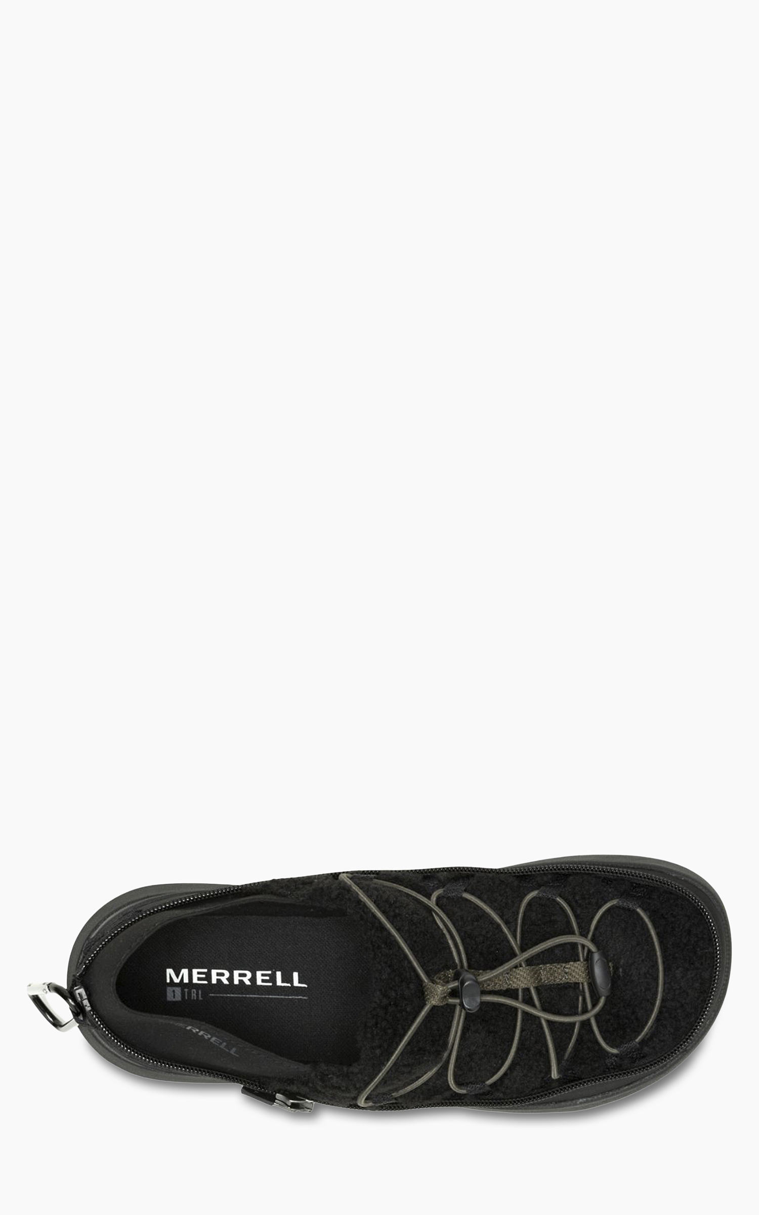 Merrell Hut Moc 2 Packable Fleece 1TRL Black/Olive | Cultizm