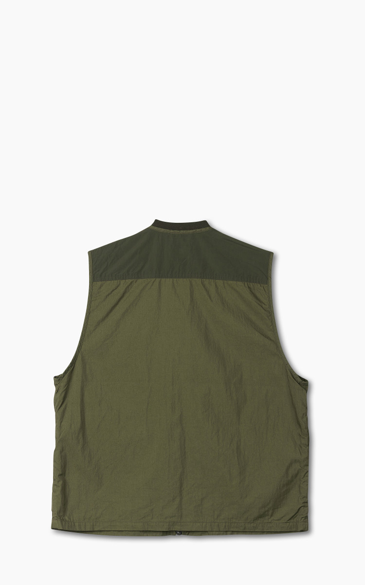 ◯tamomo◯NYLON ARMY QUILT VEST ◯tamomo◯NYLON ARMY QUILT VEST Military Style Quilted