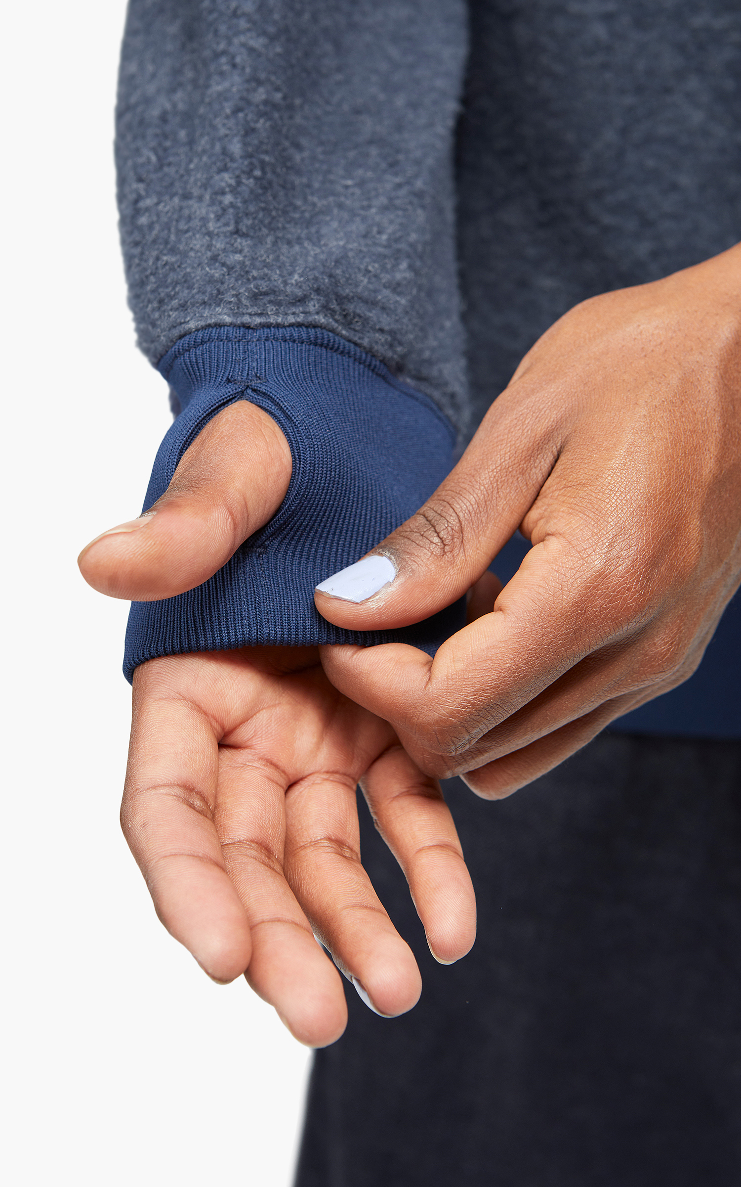 Beams Plus MIL Half Zip Fleece Navy | Cultizm