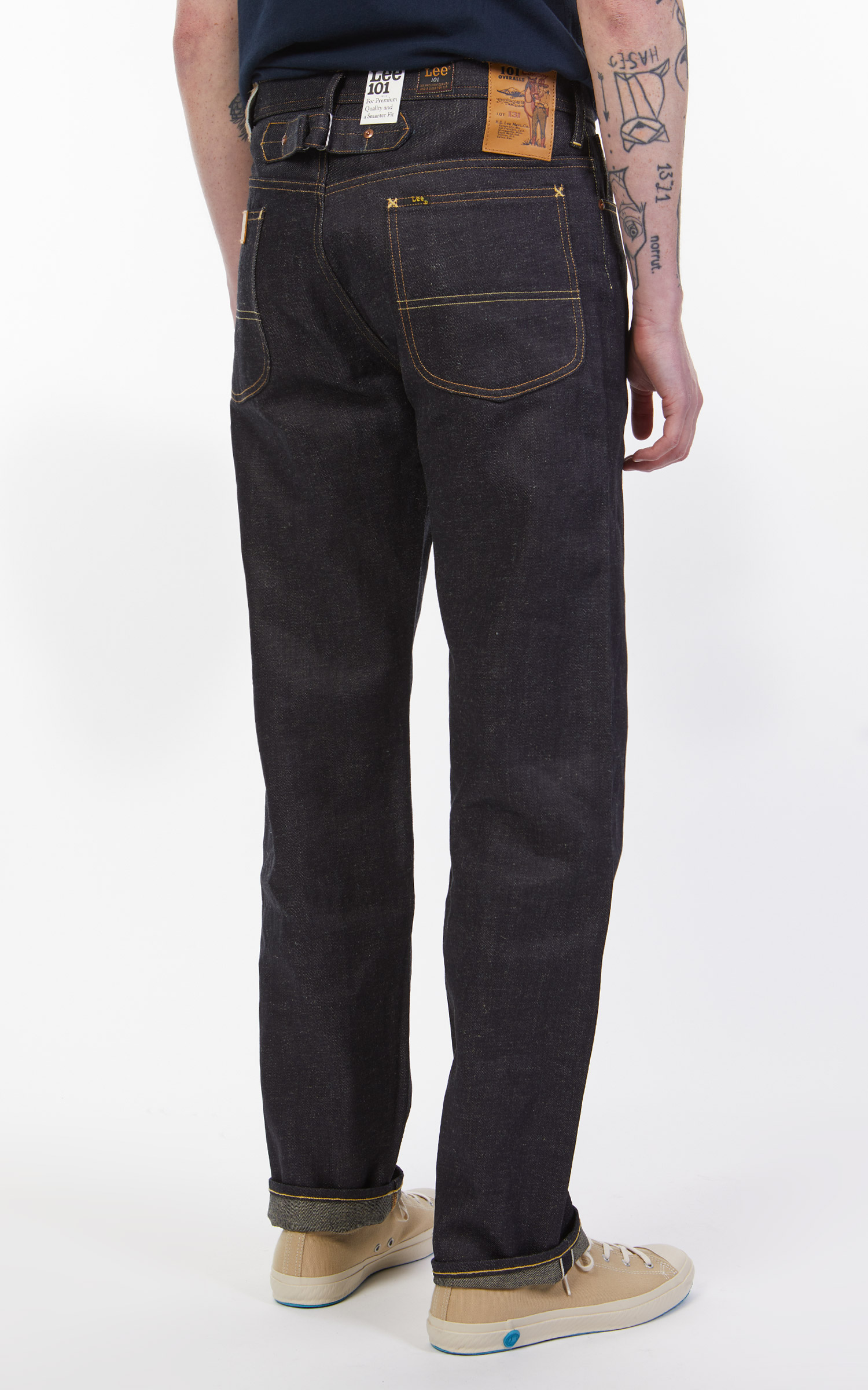 Lee 101 131 Cowboy Pant Dry Indigo 14oz | Cultizm