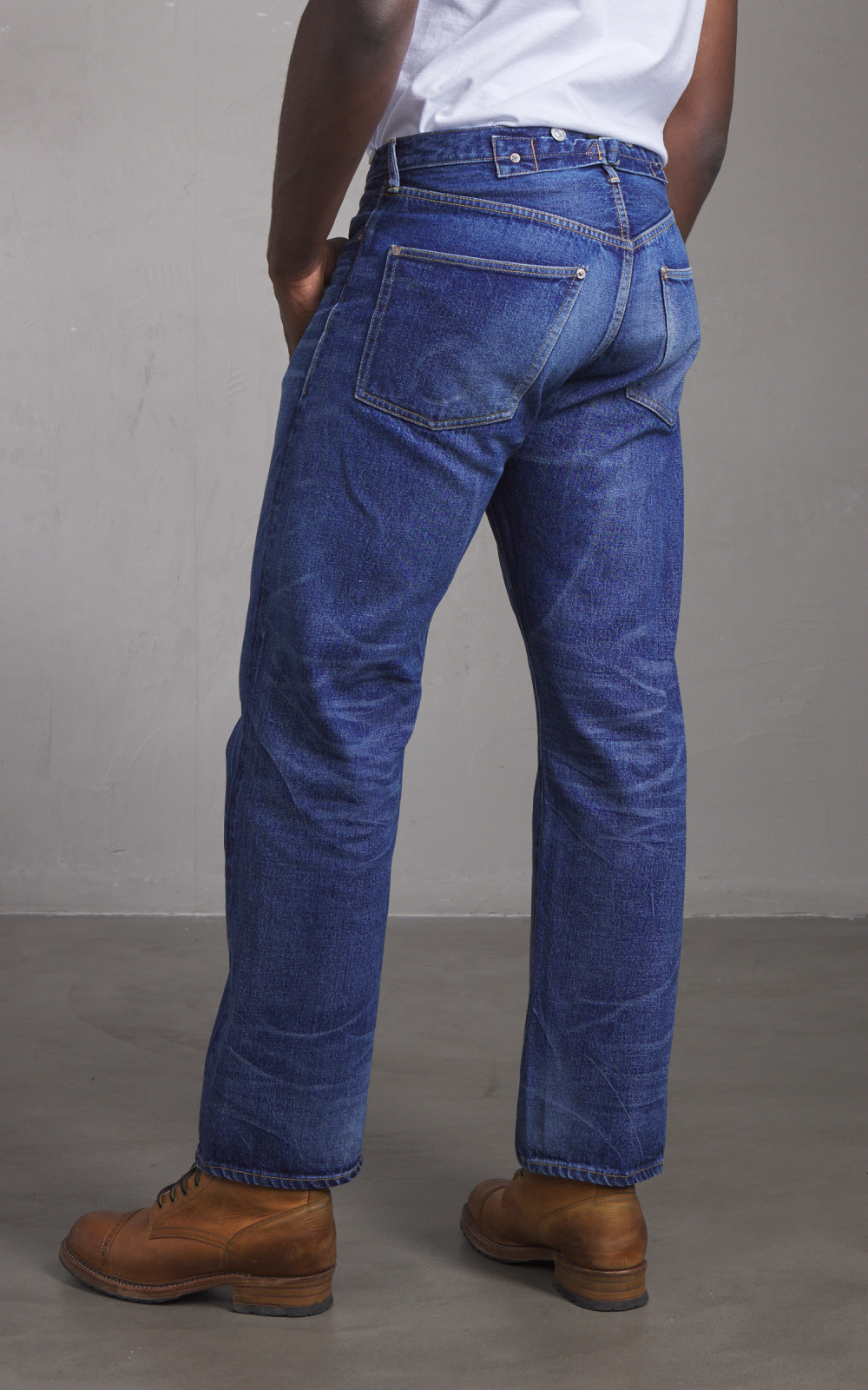 Kaptain Sunshine 1930 Straight Denim Pants Vintage Wash Kaptain Sunshine 1930 Straight Denim Pants Vintage Wash